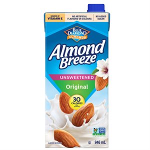 Blue Diamond Unsweetened Original Almond Drink 946ml