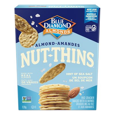 Blue Diamond Almond Sea Salt Nut Thins 120g