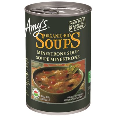 Amy's Kitchen Organic Soup Minestrone 398mL