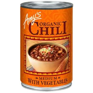 Amy's Kitchen Organic medium Chili with vegetables 398ml