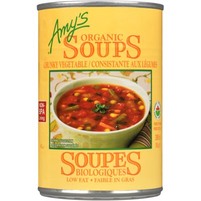 Amy's Kitchen Organic Soup Chunky Vegetable 398mL