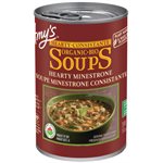 Amy's Kitchen soupes  minestrone consistante  bio 398ml