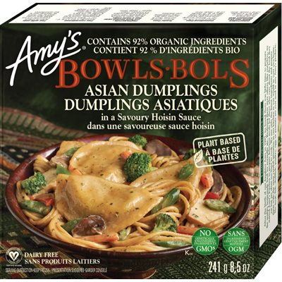 Amy'S Kitchen Asian Dumpling Bowl 241G