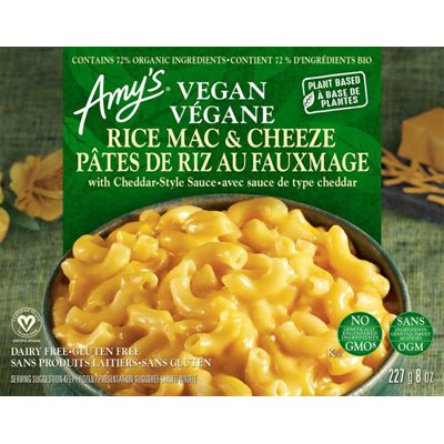 Amy's Kitchen Macaroni Au Riz Et Fromage 227g