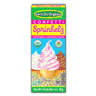 Let's Do Organic Confetti Sprinkelz 28g