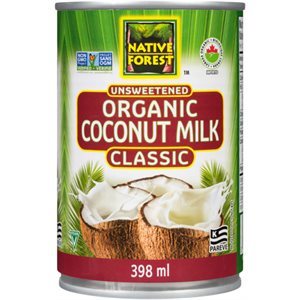 Native Forest Organic Coconut Milk Unsweetened Classic 398 ml 