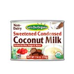 Let's Do Organic Sweetened Condensed Coconut Milk 210g 