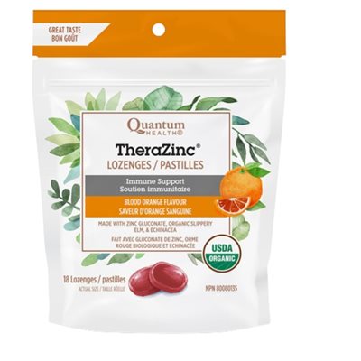 Quantum TheraZinc Orange Sanguine bio 18pastilles