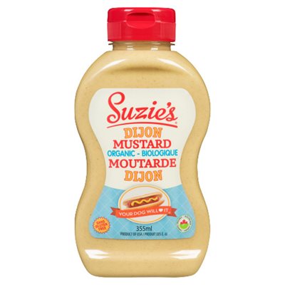 Suzie's Organic Dijon Mustard 355ml