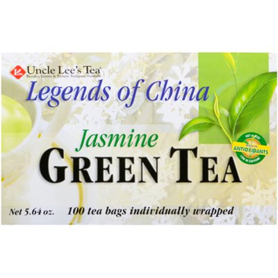 Uncle Lee's Legends of China Jasmine Green Tea 100 Tea Bags 160g