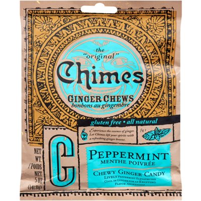 Chimes Ginger Chews Peppermint 141.8 g 142G