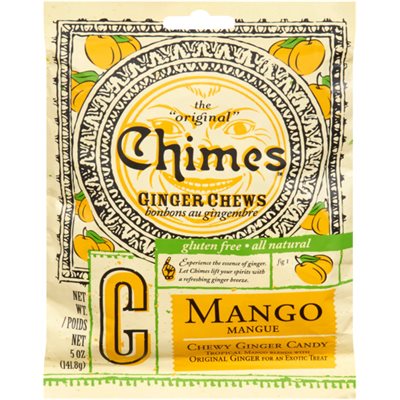 Chimes Ginger Chews Mango 5 Oz 141.8 g