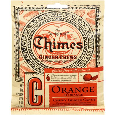 Chimes Ginger Chews Orange 5 Oz 141.8 g 