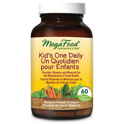 Megafood Multivitamines Quotidiennes pour Enfants 60 Comprimés