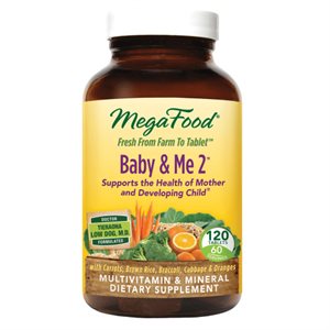 Megafood Baby & Me 2 Prenatal Multi 120 Tablets 120 tablets