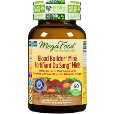 Megafood Blood Builder Minis 60 Tablets 