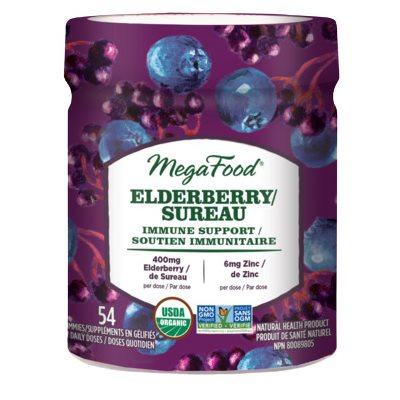 Megafood Elderberry Immune Support 70 Gummies 70 gummies