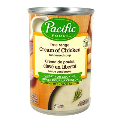 Pacific Foods Condensed Cream of Chicken Soup (Canned)