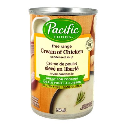 Pacific Foods Soupe Condensée Créme Poulet élevée Liberté (Conserve)