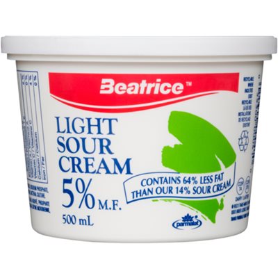 Beatrice Light Sour Cream 5 % M.F. 500 ml 500ML
