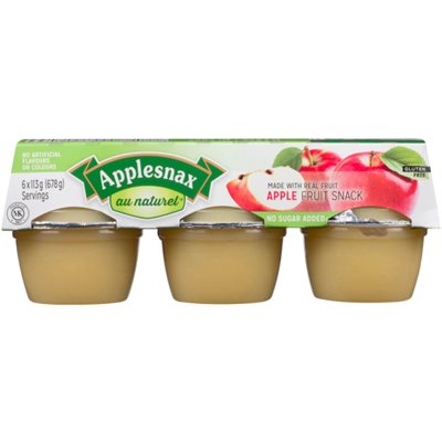 Applesnax Au Naturel Fruit Snack Apple 6 x 113 g (678 g) 