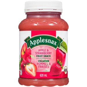 Applesnax Fruit Snack Apple & Strawberry 620 ml 