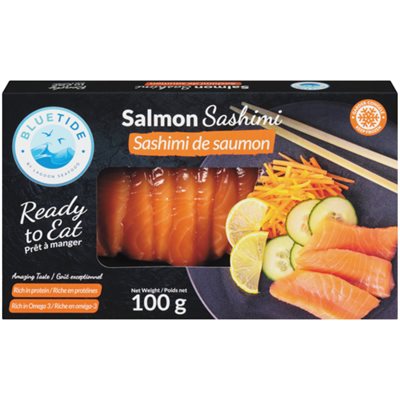 Bluetide Sashimi de saumon 100g Bluetide Sashimi de saumon 100g