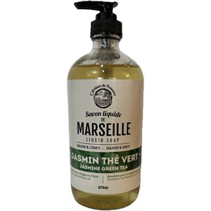 L'Artisan de Provence Marseille Soap Jasmine Green Tea 473ml