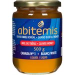 Abitemis Miel de Tréfle Blanc Liquide 500 g