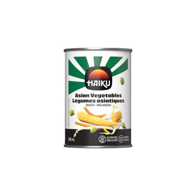 Haiku Légumes asiatiques mélangés 398 ml