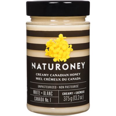 Naturoney White Creamy Canadian Honey 375 g 