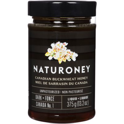 Naturoney Dark Canadian Buckwheat Honey 375 g 