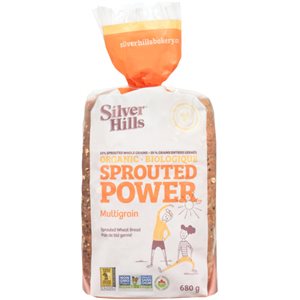 Silver Hills Sprouted Power Sprouted Wheat Bread Multigrain Organic 680 g 680g