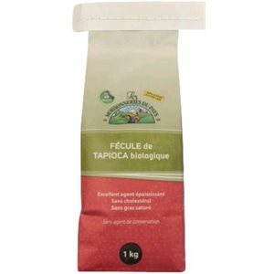 Les Moissonneries Du Pays Fécule De Tapioca Biologique 1kg