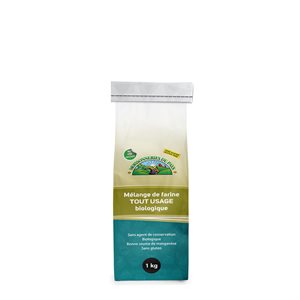 Les Moissonneries Du Pays Mélange De Farine Tout Usage Biologique 1Kg