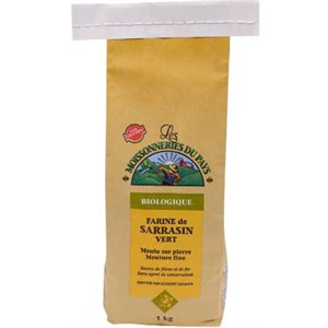 Les Moissonneries Du Pays Farine De Sarrasin Vert Biologique 1Kg