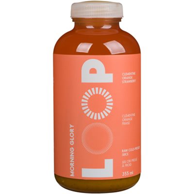 Loop Jus Cru Pressé à Froid Morning Glory 355 ml