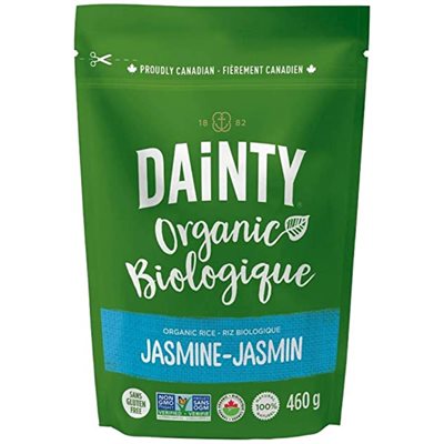 Dainty Organic Rice Jasmine 460 g 460 g