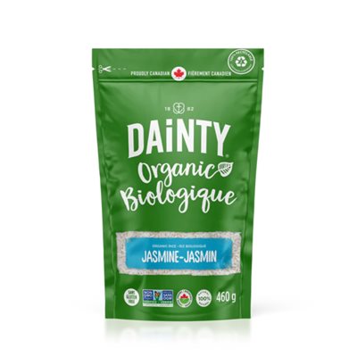 Dainty Organic Rice Jasmine 460 g 460 g