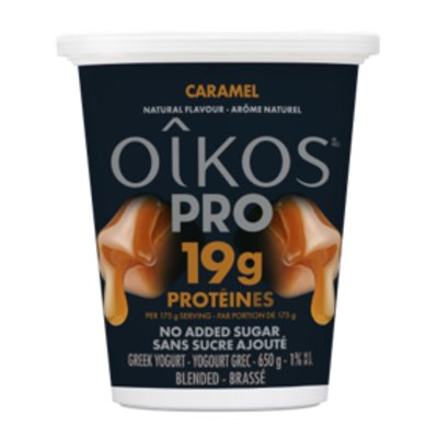 Oikos Pro yaourt Caramel 650G