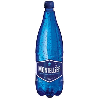 Montellier Eau minérale naturelle gazéifiée 1L