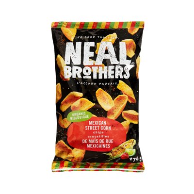 Neal Brothers Chips de maïs mexicaines biologiques 276g Neal Brothers Chips de maïs mexicaines biologiques 276g