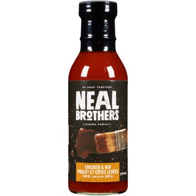 Neal Brothers BBQ Sauce Chicken & Rib 350 ml 