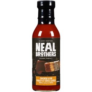 Neal Brothers Sauce BBQ Poulet et Côtes Levées 350 ml