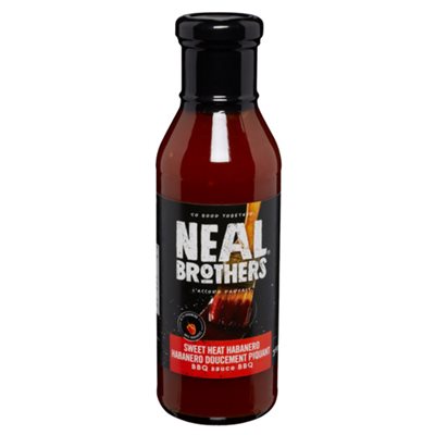 Neal Brothers sauce bbq habanero doucement piquant 350ml