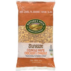 Nature's Path Céréales Sunrise Erable Ecopac Sans Gluten Bio 675g