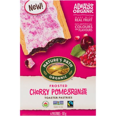Nature's Path Patisserie Grille-Pain Givree Pomme Grenade Cerise Bio 312g Nature's Path Patisserie Grille-Pain Givree Pomme Grenade Cerise Bio 312g