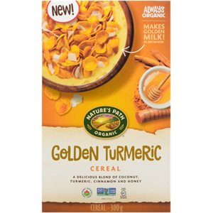 Nature's Path Cereal Golden Turmeric Organic 300 g 