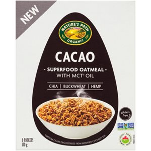 Nature's Path Gruau Superaliments Cacao Huile Tcm Bio 6x35g