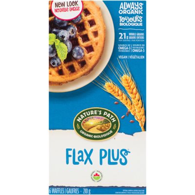 Nature's Path Gaufre Lin Plus Congele Bio 210g